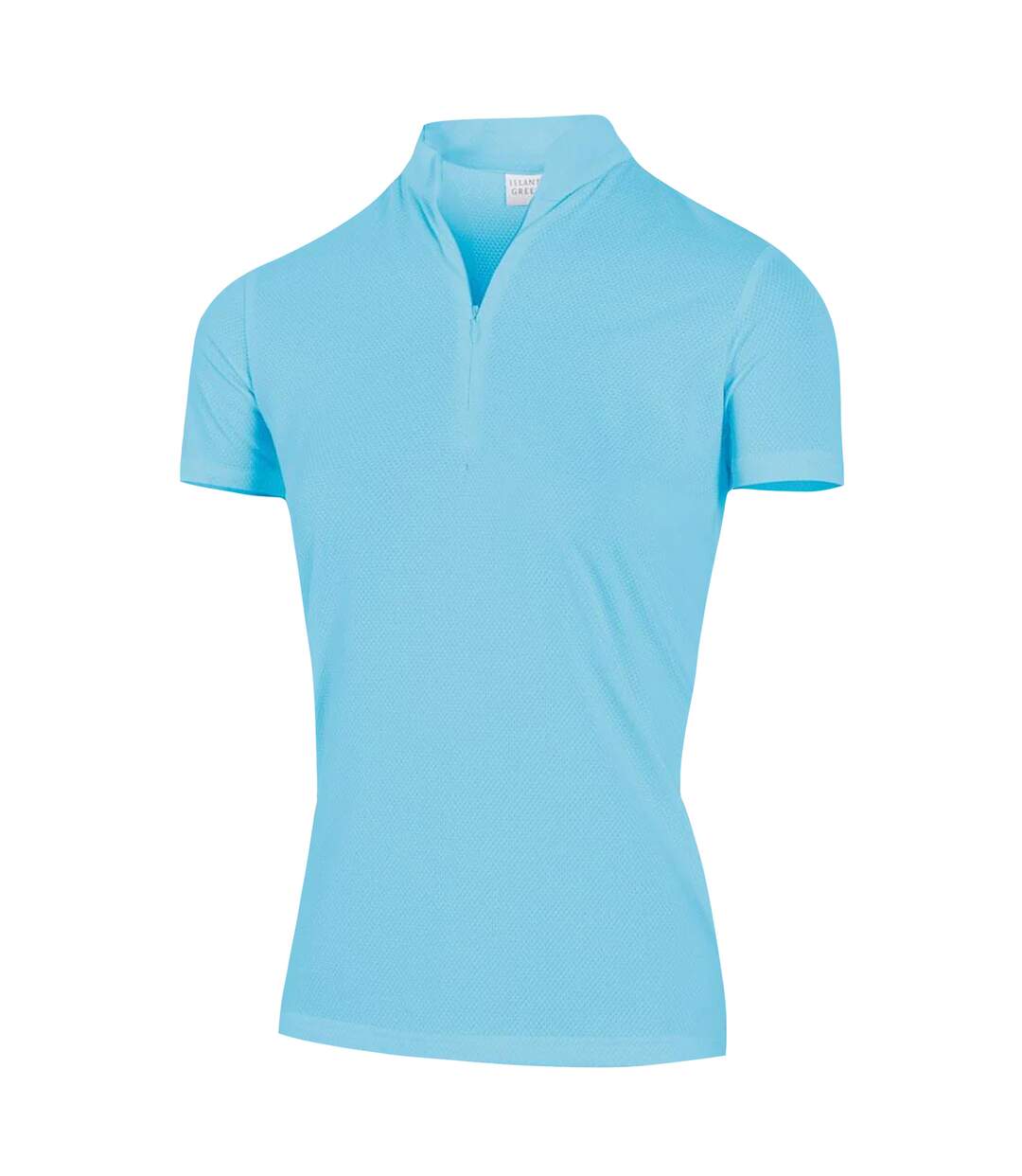 Polo femme vrai bleu Island Green-1