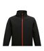 Veste Softshell Ablaze Printable Femme Noir Rouge Classique Regatta-2