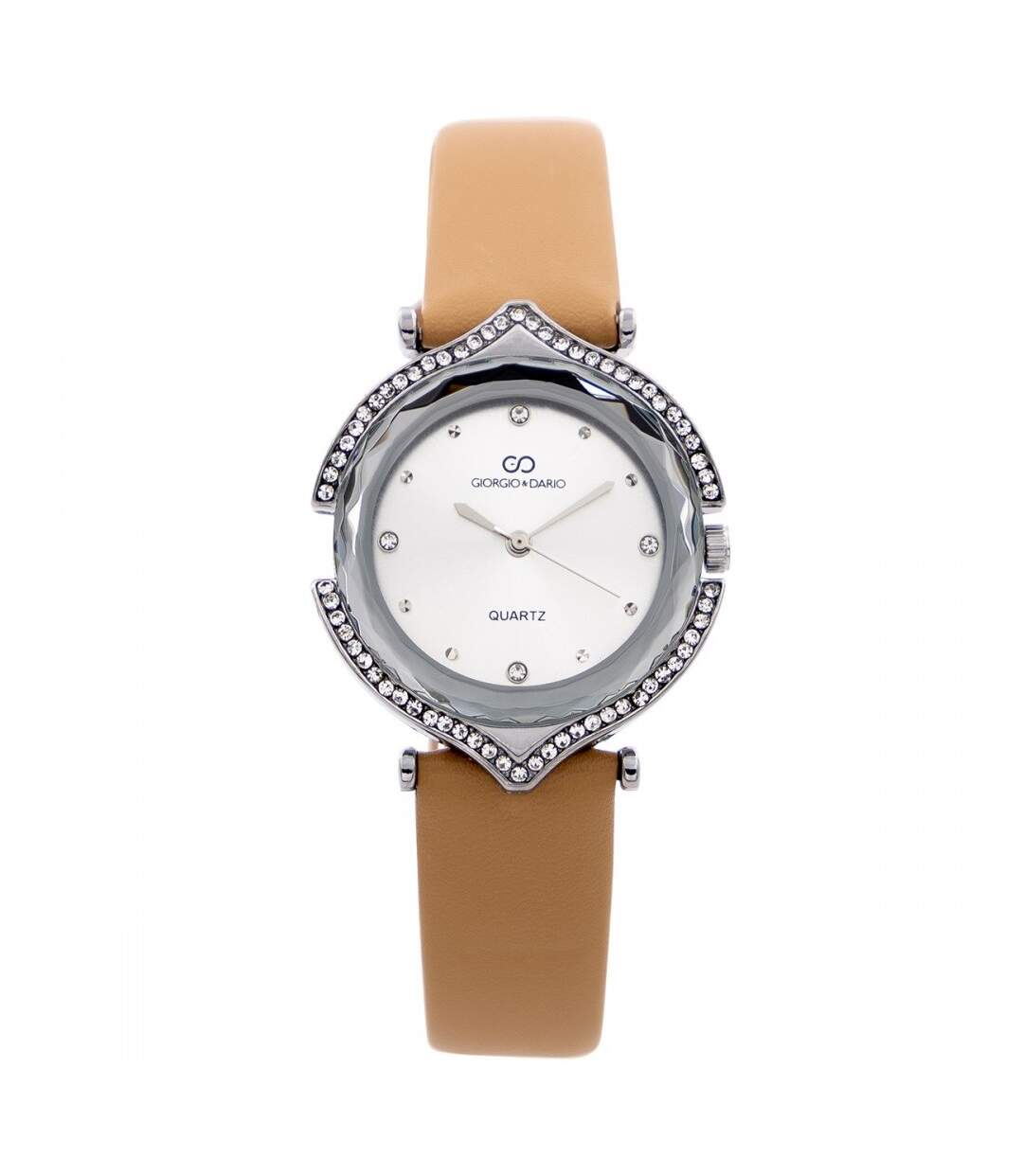 Montre Femme Beige Strass GIORGIO