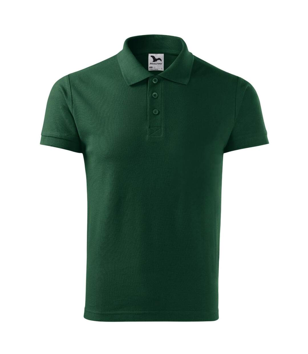 Polo Homme Vert Foncé Malfini-1