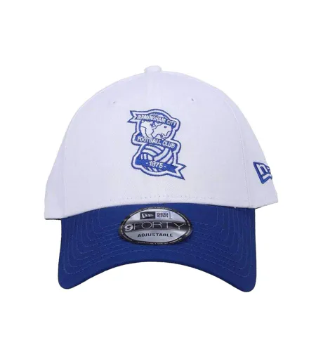 Casquette De Baseball Motif/style New Era 9forty Blanc Bleu Birmingham City FC