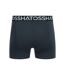 Pack Of 3  Mens Guillemot Boxer Shorts  Navy Crosshatch-2