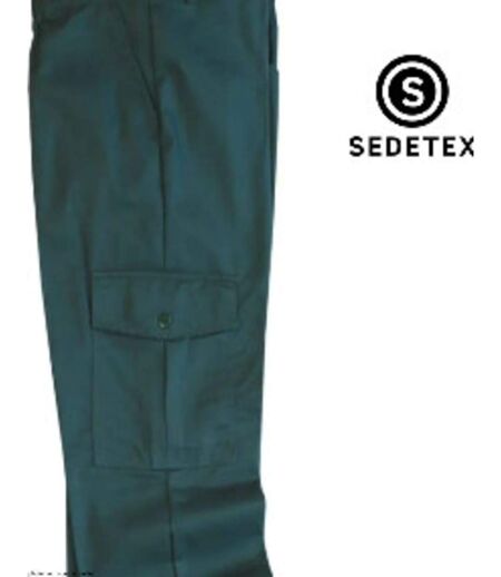 Pantalon Cargo Homme Vert SEDETEX – Multi-Poches & Résistant