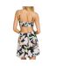 Robe noir à fleurs femme billabong true desire mini-2