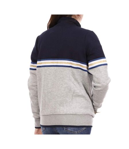 Sweat Bleu/Gris Femme Supreme Grip Brigit - S