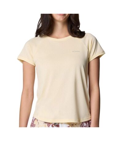 T-Shirt jaune femme columbia bogota - l