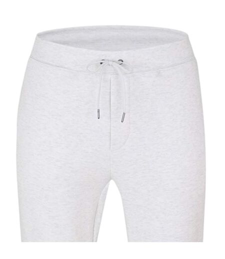 Mens Heather Plain Slim Joggers White Ralph Lauren