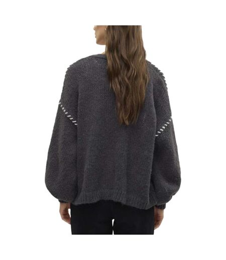 Gilet gris femme vero moda feng