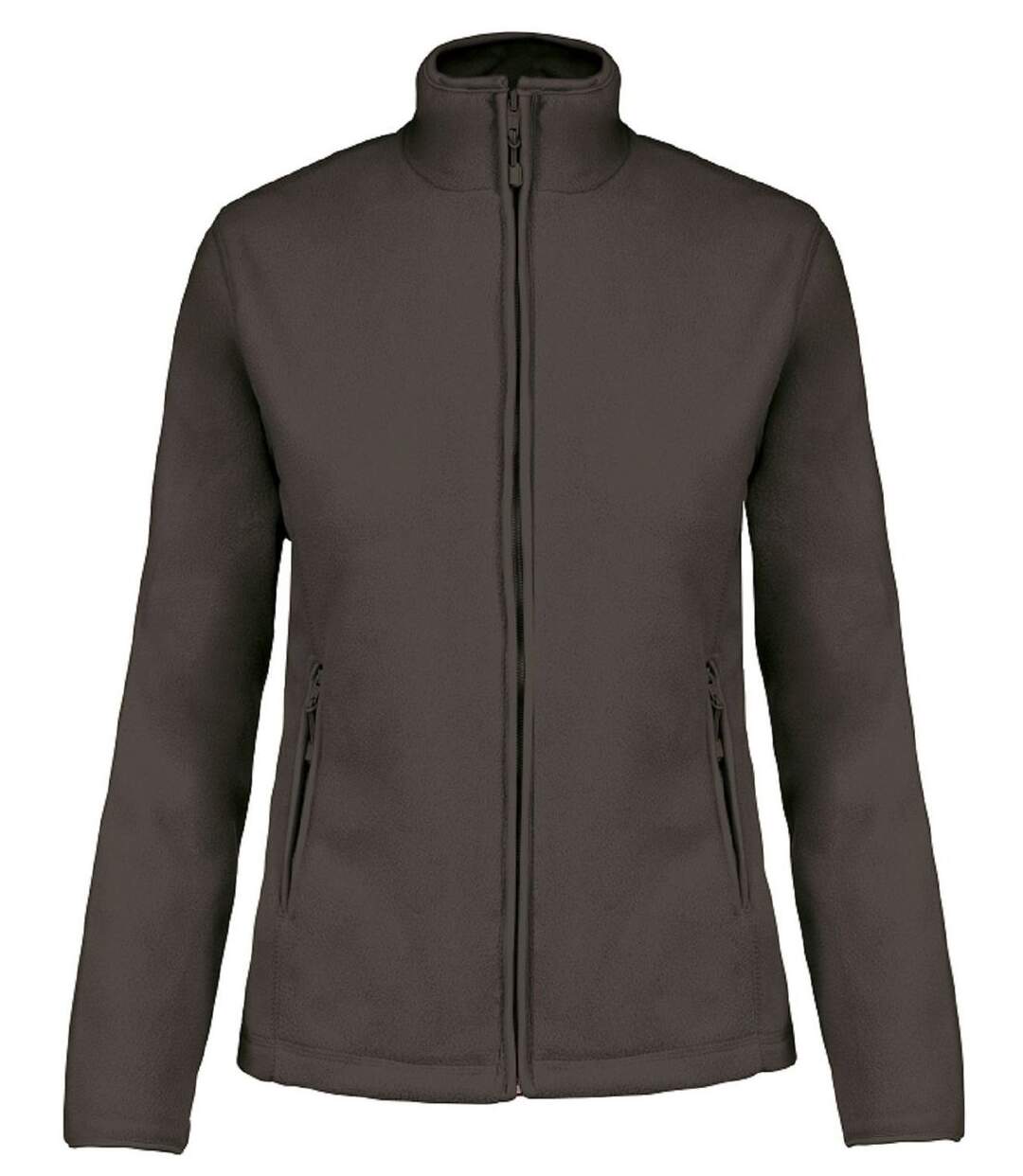 Veste micropolaire zippée - Femme - K907 - vert olive