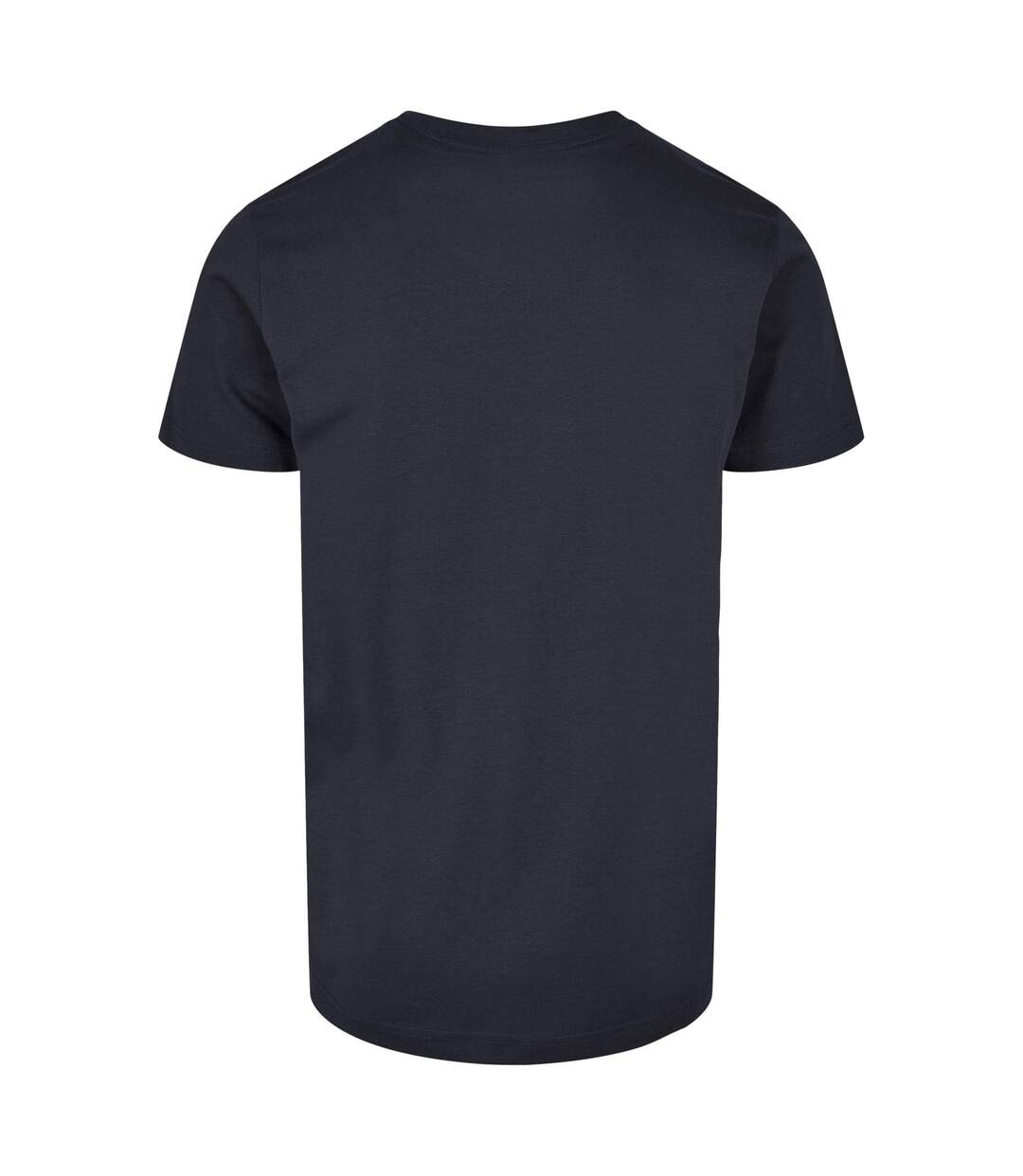 T-shirt Basique À Col Rond Pour Hommes Marine Build Your Brand-3