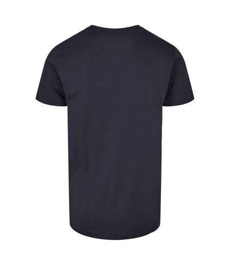 T-shirt Basique À Col Rond Pour Hommes Marine Build Your Brand