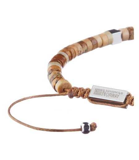 Bracelet marrons/acier homme geographical norway 315019 - taille unique