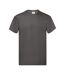 Fruit of the Loom Mens Original T-Shirt (Light Graphite) - UTRW9904