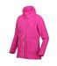 Imperméable Uni À Capuche Et Taille Ajustable Nadira Femme Fuchsia Regatta-3