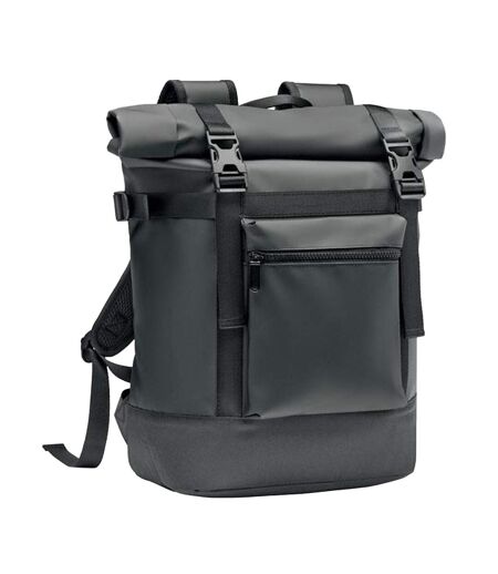Jaya bag roll top tarpaulin backpack one size black MidOcean