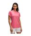 T-shirt Entraînement Challenger Femme Rose Blanc Under Armour-1