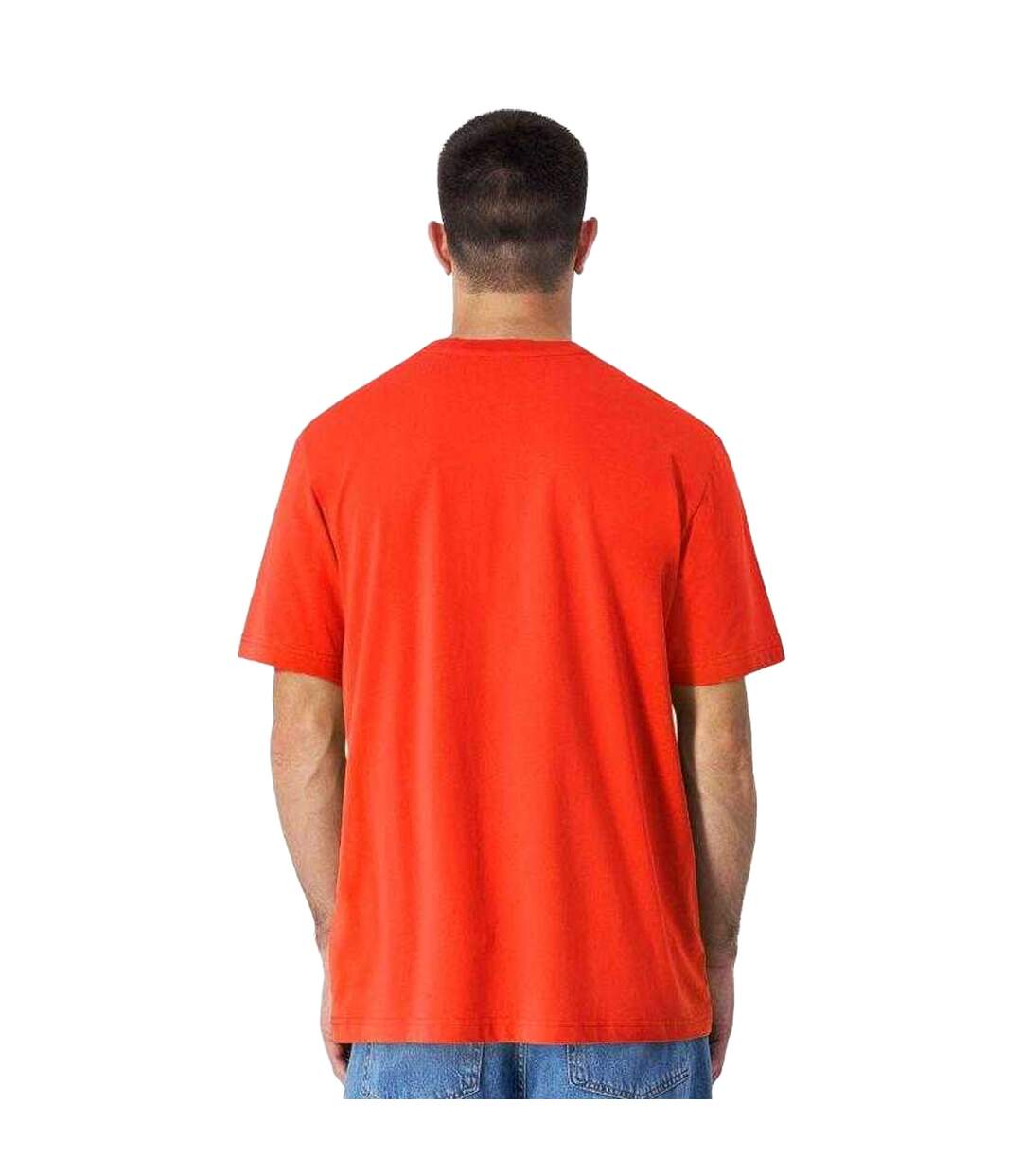 T-shirt Manches Courtes Homme Rouge Orange Champion-3