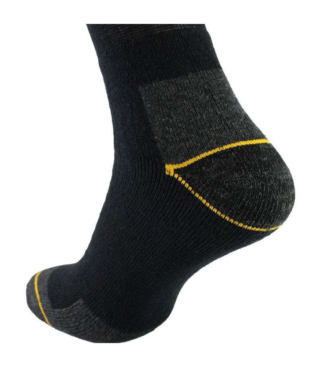 6 Pack Unisex Heavy Duty Work Socks for Steel Toe Boots-4