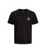 Lot De 5  T-shirts Corp Homme Bleu Marine Blanc Noir Gris Vert Kaki Jack And Jones-4