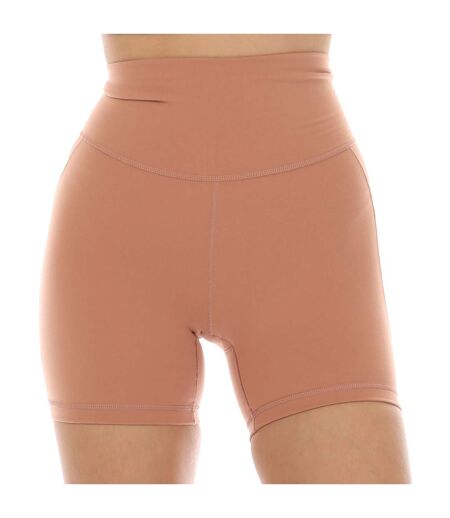 Short yoga studio femme marron Adidas