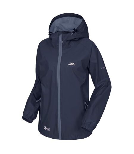 Trespass Adults Unisex Qikpac Packaway Waterproof Jacket (Navy) - UTTP433