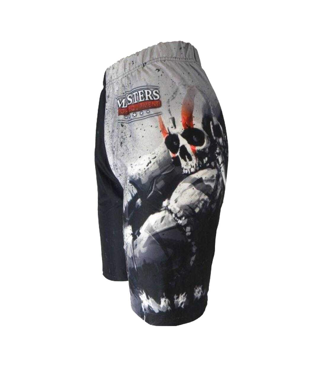 Short Entraînement Stm Warrior Homme Noir Gris Masters-3