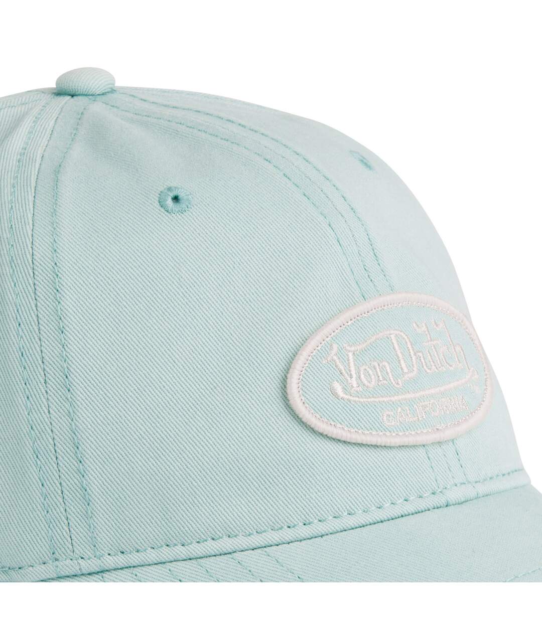 Casquette dad cap en sergé de coton avec patch brodé Log Vondutch-3