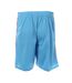 Miami Short de Basket Turquoise/Rose Homme Sport Zone - L