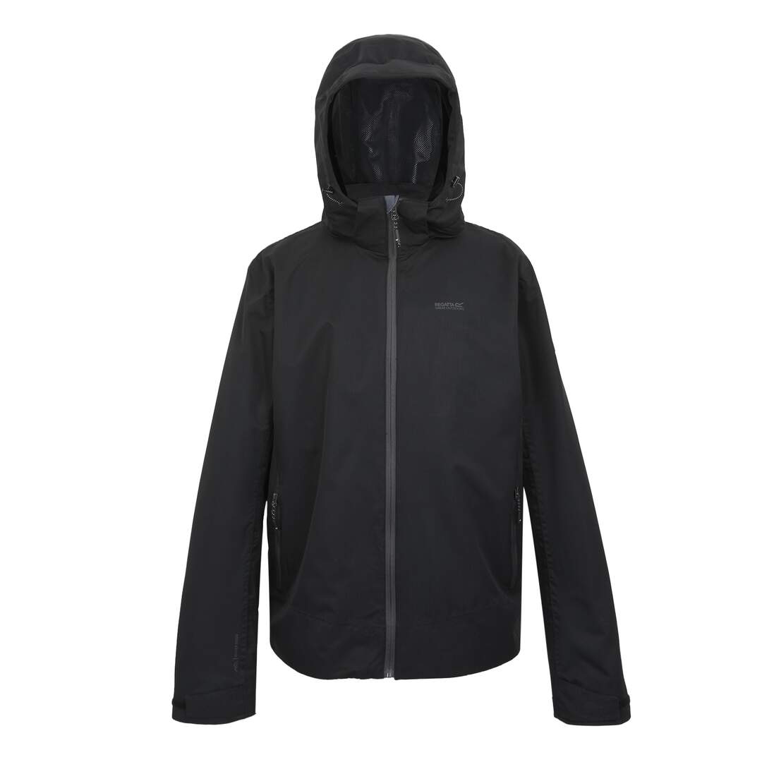 Veste imperméable oakhowe homme noir Regatta-1