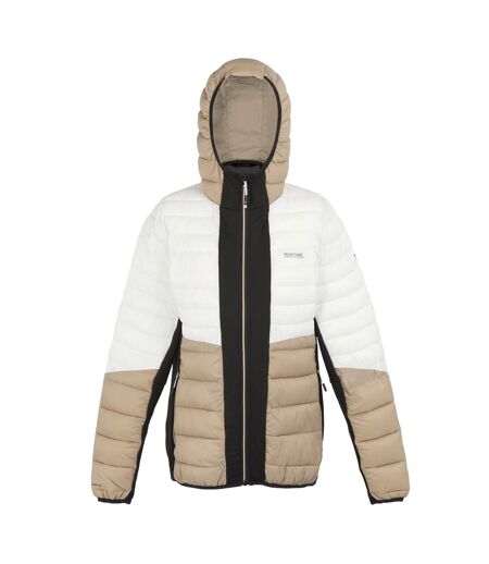 Veste Hybride Leedre Femme Noir Taupe Regatta