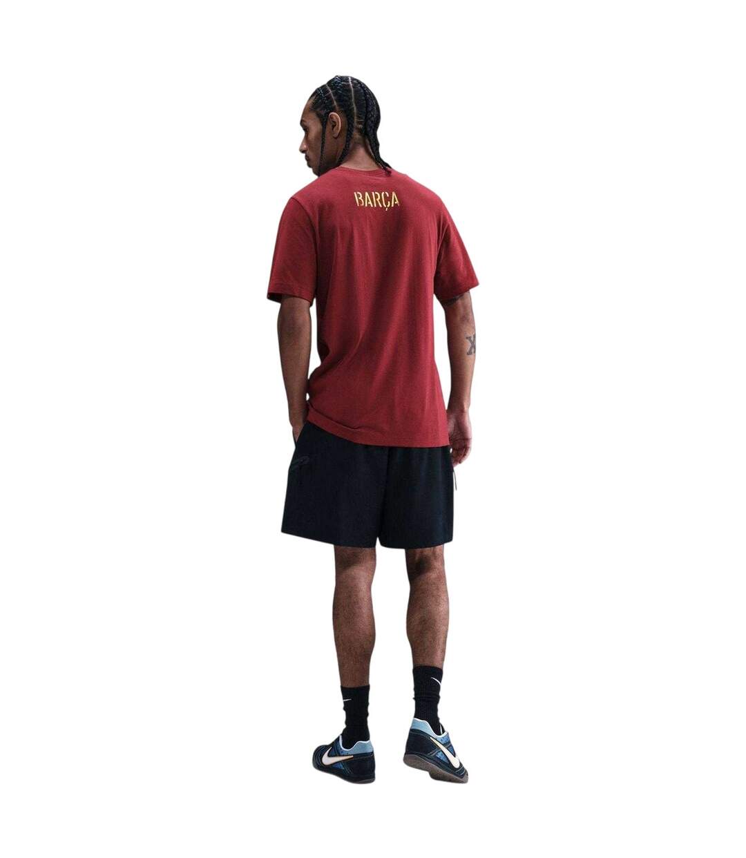 T-shirt Motif/style Fc Barcelone Homme Bordeaux Nike-2