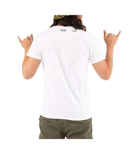 T-shirt Blanc Homme Von Dutch SIGN - L