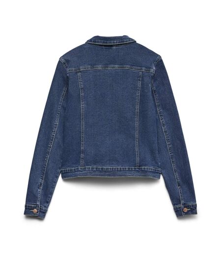 Veste en jean bleu femme vero moda luna