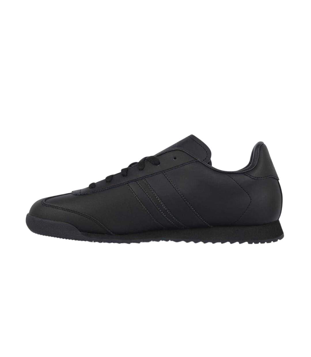 Mens Lambo Side Stripe Trainers Black Lonsdale-2