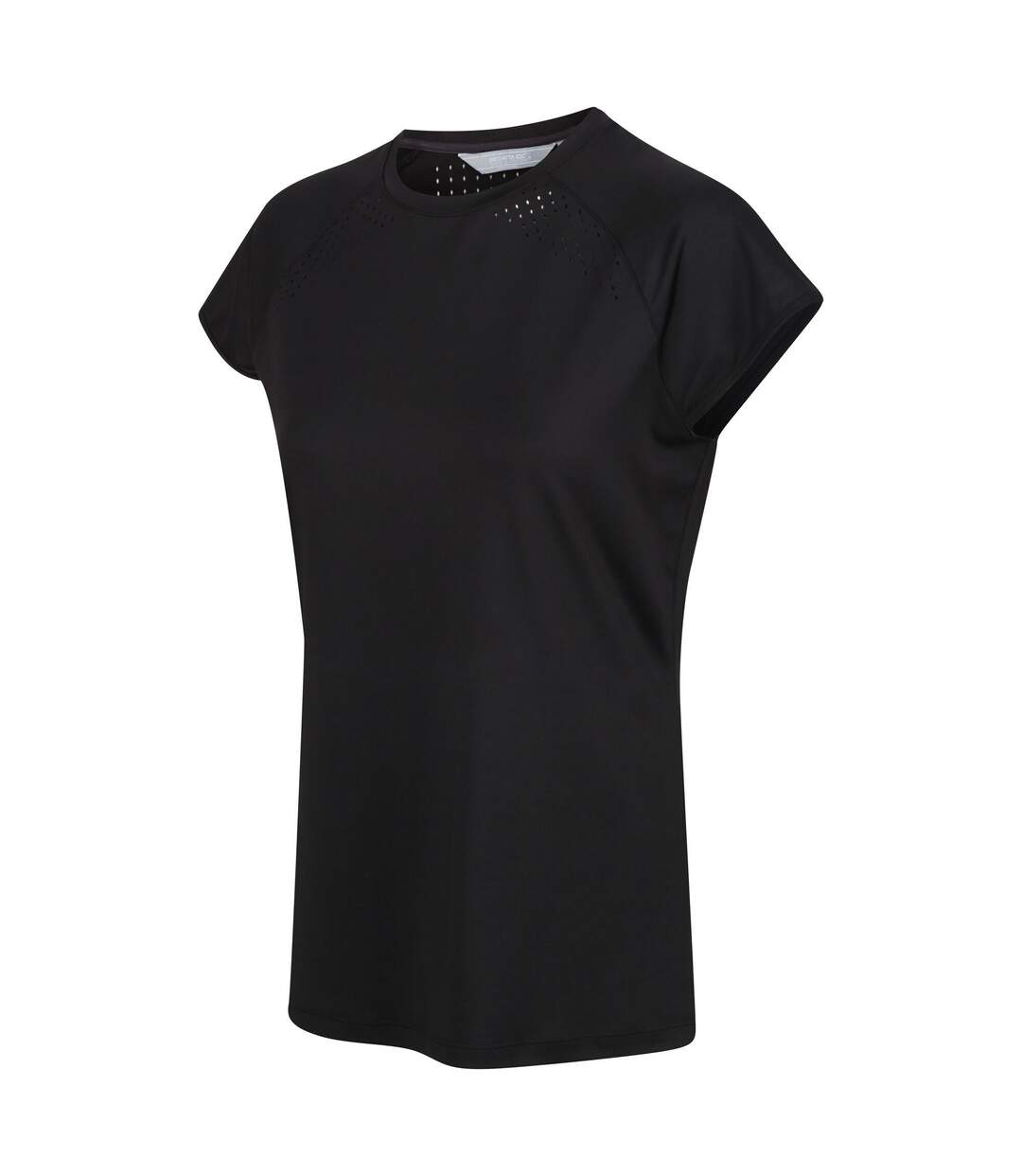 T-shirt luaza femme noir Regatta