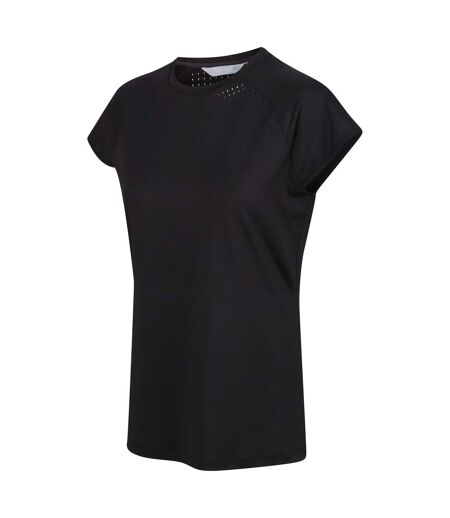 Regatta Womens/Ladies Luaza T-Shirt (Black) - UTRG6778