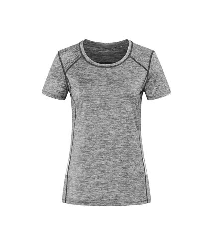 T-shirt femme gris Stedman