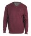 Pull col V avec laine PUL2004C-2