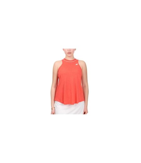 Débardeur Femme Rouge Coquelicot Chiné Babolat