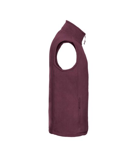 Veste Sans Manches Extérieur Homme Bordeaux Russell
