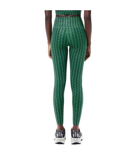 Legging femme vert Lacoste