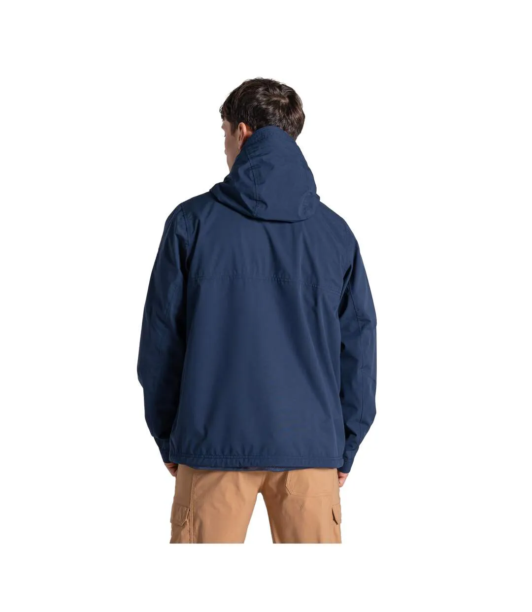 Mens National Trust Keskadale Waterproof Jacket Blue Navy Craghoppers-3