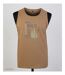Débardeur homme Challenger SIG1 camel marron imprimé — Confort pur coton jersey-3
