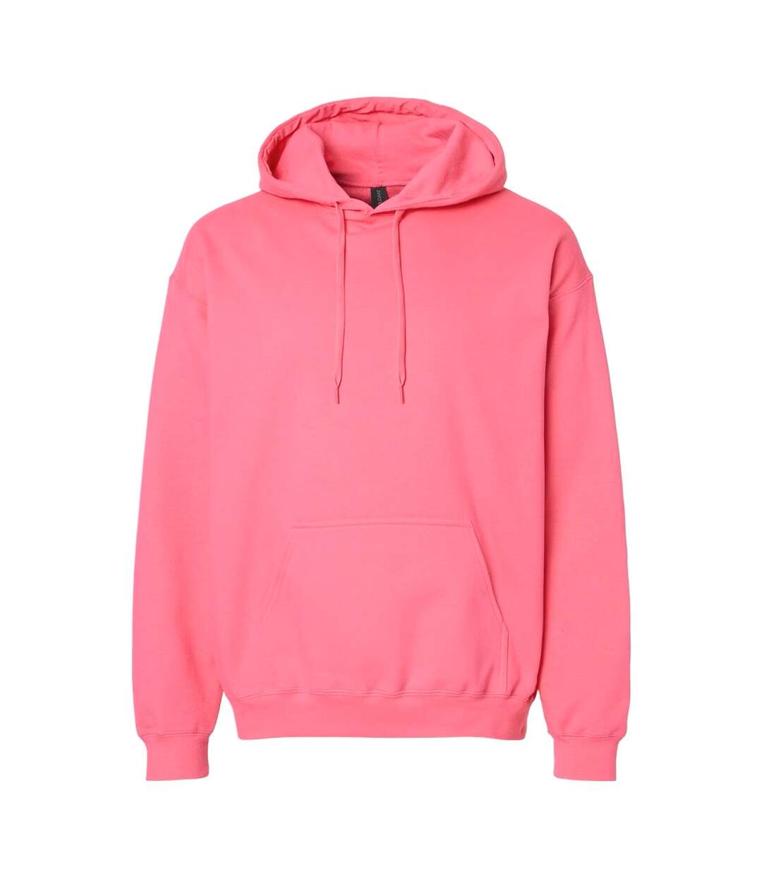 Sweat À Capuche Softstyle Adulte Rose Foncé Gildan-1