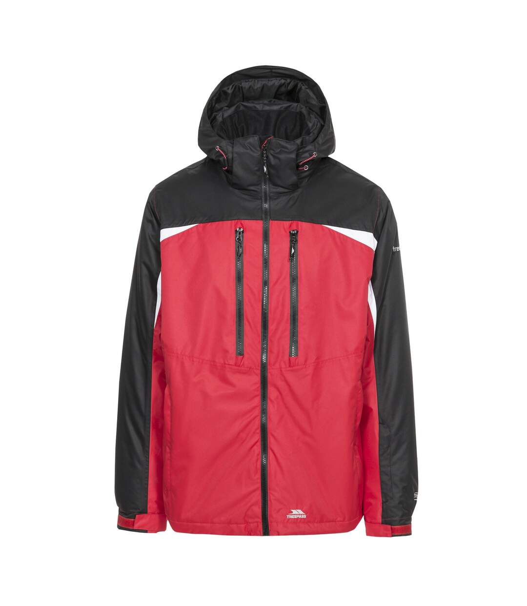 triode 3 layer waterproof shell jacket black pepper red