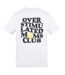 T-shirt Overstimulated Moms Club Femme Blanc AWD-2