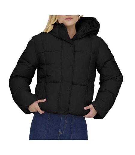 Doudoune noir femme jdy wonder puffer