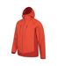 Mens Ambit Lightweight Soft Shell Jacket Orange Mountain Warehouse-3