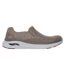 Mens Arch Fit Crosser Locke Trainers Taupe Skechers-3