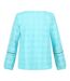 Blouse Manches Longues Motif/style Damier Calluna Femme Bleu Ciel Damier Regatta-2